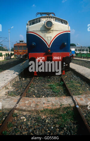 DC-Elektro-Lokomotive Stockfoto