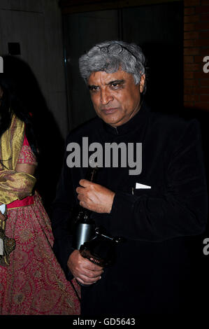 Javed Akhtar Stockfoto