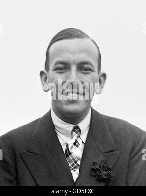 Noel Coward Portrait. Stockfoto