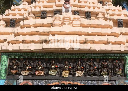 Idole der Navagrahas neun Planeten Statue, Gundicha Tempel, Puri, Orissa, Indien, Asien Stockfoto