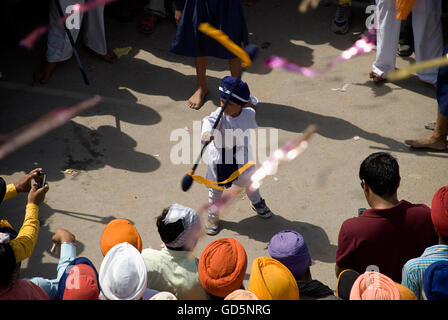 Hola Mohalla Festival Stockfoto