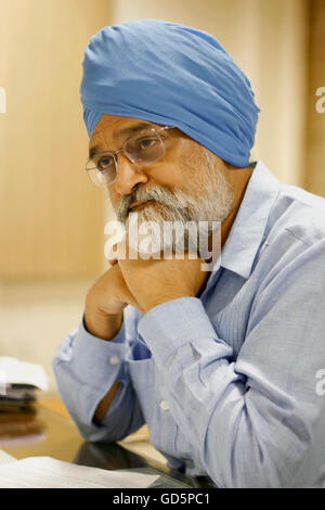 Montek Singh Ahluwalia Stockfoto