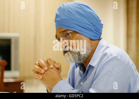 Montek Singh Ahluwalia Stockfoto