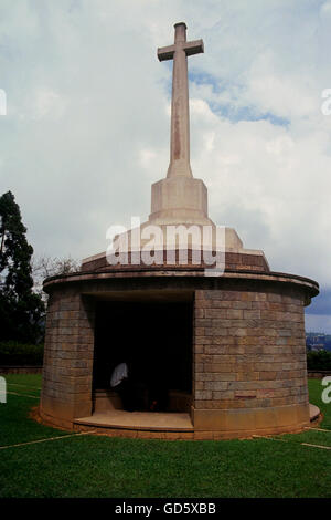 Soldatenfriedhof Stockfoto