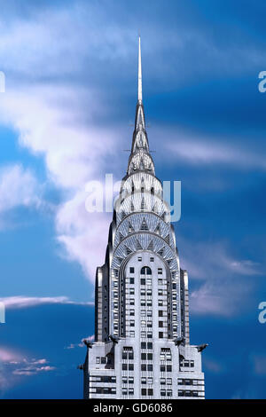 Das Chrysler building in New York City Stockfoto
