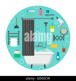 Hygiene-Vektor-icons Stock Vektor