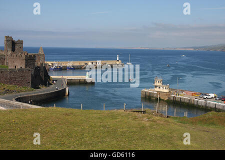 Peel, Isle Of Man Stockfoto