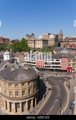 Die Guildhall und Altstadt, Newcastle Upon Tyne, Nord-Ost-England, UK Stockfoto