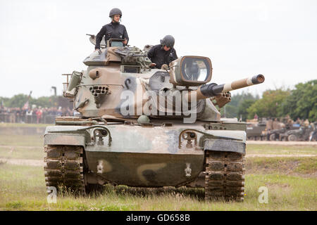 M60 Amerikanischer Panzer - beim Tankfest 2016 Stockfoto