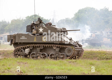 Stuart M5A1 leichte Panzer - Tankfest 2016 Stockfoto