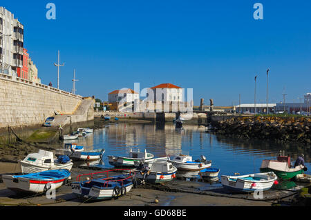 Peniche, Fischerboote, Leiria District, Atlantikküste, Estremadura, Portugal, Europa Stockfoto