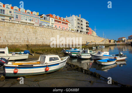 Peniche, Fischerboote, Leiria District, Atlantikküste, Estremadura, Portugal, Europa Stockfoto