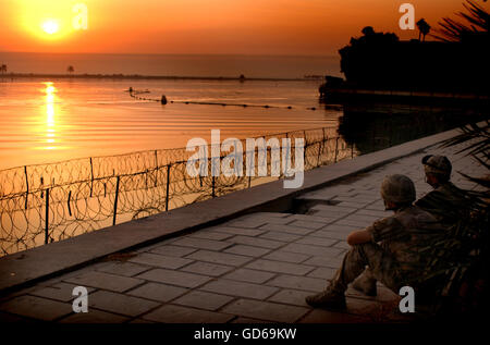 Foto von Jamie Callister britische Soldaten, Irak, August 2006 Stockfoto