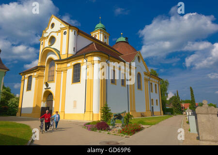 Friedberg, Wallfahrtskirche Herrgottsruh, Schwaben, Bayern, Aichach-Friedberg Landkreis, Deutschland, Europa, Stockfoto