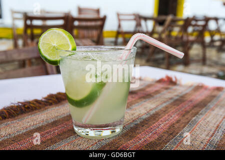 Nationalen Cocktail Caipirinha, Brasilien Stockfoto