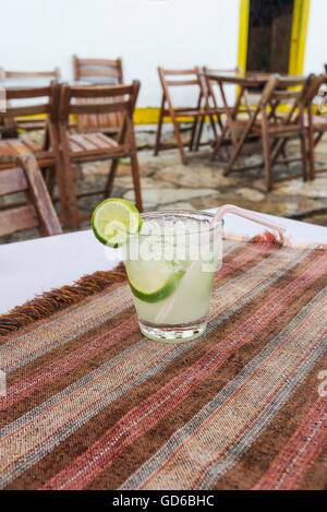 Nationalen Cocktail Caipirinha, Brasilien Stockfoto