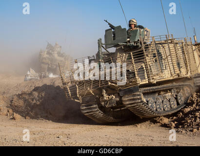Viking BV206S gepanzerte Mannschaftswagen der britischen Royal Marines Stockfoto