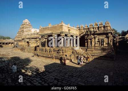 Airavatesvara-Tempel Stockfoto