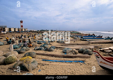 Der Strand von Marina Stockfoto