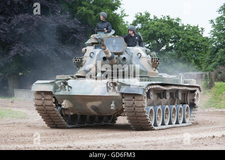 M60 Amerikanischer Panzer - beim Tankfest 2016 Stockfoto