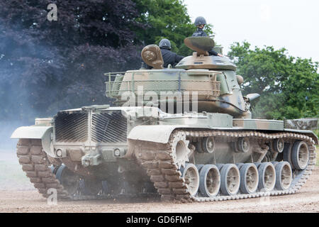 M60 Amerikanischer Panzer - beim Tankfest 2016 Stockfoto