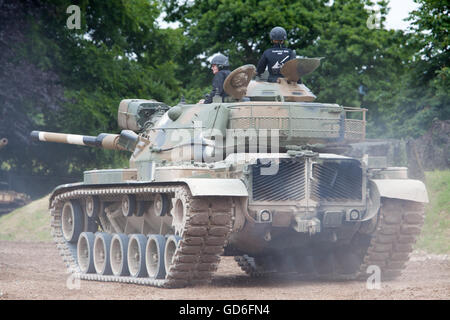 M60 Amerikanischer Panzer - beim Tankfest 2016 Stockfoto