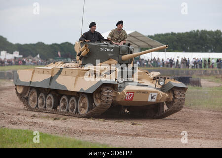 Tankfest, Bovington, 2016 Tank Infanterie Mark III Valentine Mark IX Stockfoto