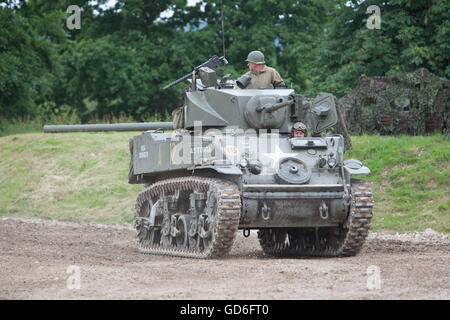 Stuart M5A1 leichte Panzer - Tankfest 2016 Stockfoto