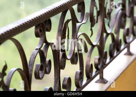 Metall-Zaun Stockfoto