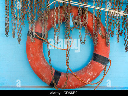Red lifebuoy Stockfoto