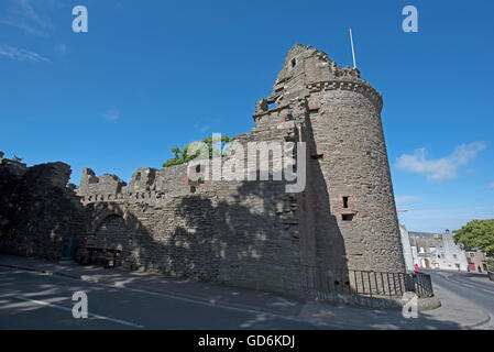 Des 12thC Bischofs Palast Kirkwall Orkney für Bischof William die alte gebaut.  SCO 10.586. Stockfoto