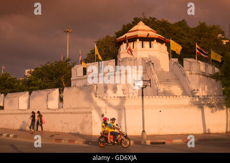 die Mahakan Festung in Banglamphu in der Stadt von Bangkok in Thailand in Südostasien. Stockfoto