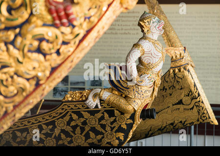 Das Royal Barges nationalen Museum in Banglamphu in der Stadt von Bangkok in Thailand in Südostasien. Stockfoto