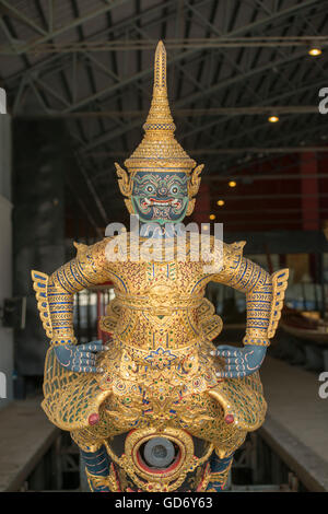Das Royal Barges nationalen Museum in Banglamphu in der Stadt von Bangkok in Thailand in Südostasien. Stockfoto