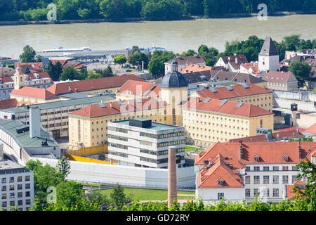 Krems an der Donau: Gefängnis Stein, Österreich, Niederösterreich, Niederösterreich, Wachau Stockfoto