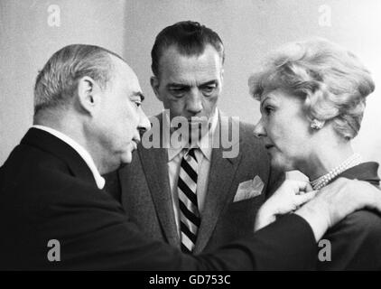 Richard Rodgers und Ed Sullivan Stockfoto