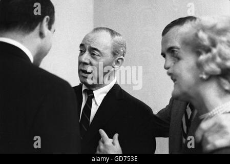 Richard Rodgers und Ed Sullivan Stockfoto