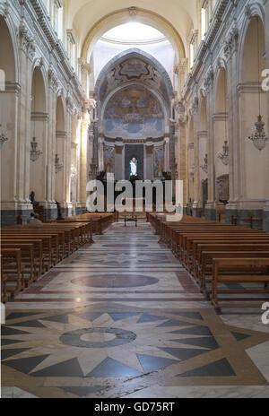 Interieur, Cattedrale di Sant'Agata, Catania, Catania Kathedrale, Provinz von Catania, Sizilien, Italien Stockfoto