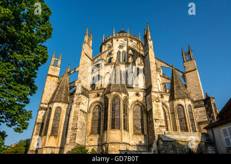 Bourges Europäische Kulturhauptstadt 2028, Kathedrale Saint Etienne, Departement Cher, UNESCO-Weltkulturerbe, Centre-Val de Loire, Frankreich, Europa Stockfoto