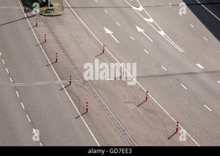 Autobahn in Amsterdam; Holland; Niederlande;  Europa Stockfoto