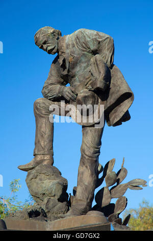 Arizona Peace Officers Memorial, Wesley Bolin Memorial Plaza, Phoenix, Arizona Stockfoto