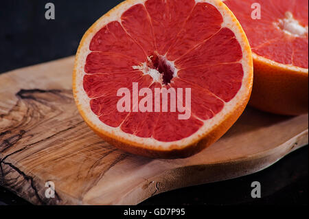 Rosa Grapefruit Stockfoto