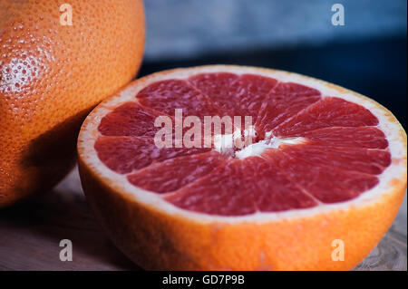 Rosa Grapefruit Stockfoto