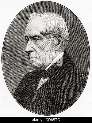 Sir William Fairbairn, 1. Baronet von Ardwick, 1789-1874.  Schottische Bauingenieur, Statiker und Schiffsbauer. Stockfoto