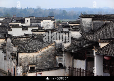 Anhui Provinz Hongcun Huizhou Architekturgruppe Stockfoto