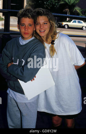 Corey Haim mit Lala 1987. 17. August 2007. -© Roger Karnbad/ZUMA Draht/Alamy Live-Nachrichten Stockfoto