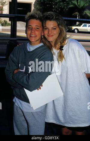 Corey Haim mit Lala 1987. 17. August 2007. -© Roger Karnbad/ZUMA Draht/Alamy Live-Nachrichten Stockfoto