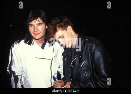 16. August 2007 - FELDMAN COREY COREY HAIM 1989. -COREYFELDMANRETRO © Roger Karnbad/ZUMA Draht/Alamy Live-Nachrichten Stockfoto