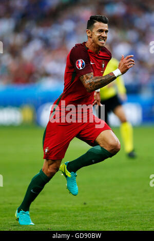 Saint-Denis, Frankreich. © 10. Juli 2016. Jose Fonte (POR) Fußball: UEFA EURO 2016 Finale match zwischen Portugal 1-0 Frankreich im Stade de France in Saint-Denis, Frankreich. © D . Nakashima/AFLO/Alamy Live-Nachrichten Stockfoto