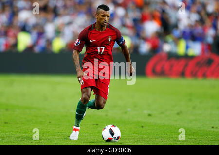 Saint-Denis, Frankreich. © 10. Juli 2016. Nani (POR) Fußball: UEFA EURO 2016 Finale match zwischen Portugal 1-0 Frankreich im Stade de France in Saint-Denis, Frankreich. © D . Nakashima/AFLO/Alamy Live-Nachrichten Stockfoto